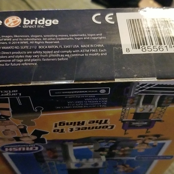 WWE Stackdown Wrestlemania 30 Entrance Set Inc Daniel Bryan, John Cena, Bautista - Picture 7 of 8